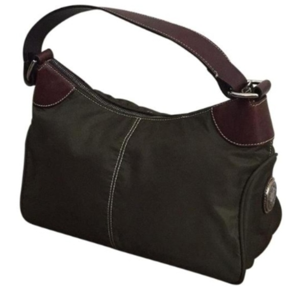 dooney & bourke ostrich embossed 75th anniversary hobo bag